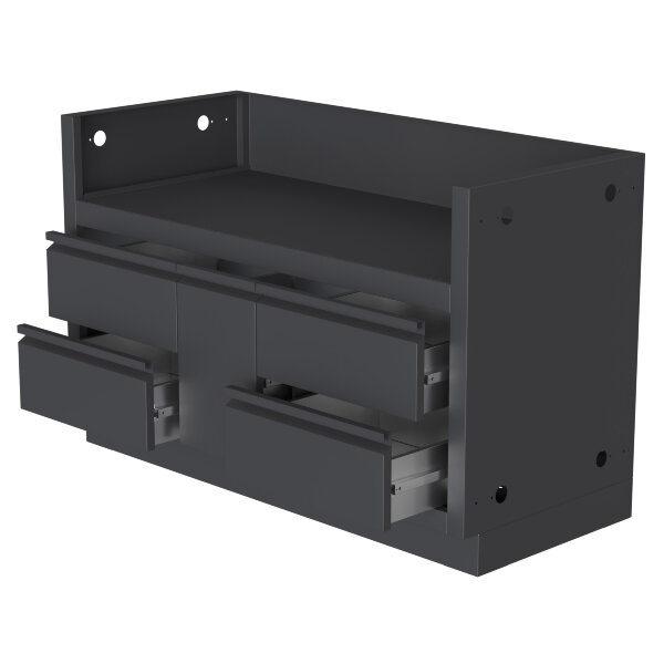 Тумба-основание гриля BIPRO-825 с 5-ю выдвижными ящиками