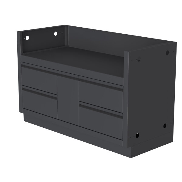 Тумба-основание гриля BIPRO-825 с 5-ю выдвижными ящиками