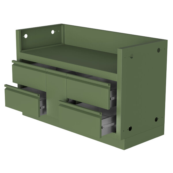 Тумба-основание гриля BIPRO-825 с 5-ю выдвижными ящиками