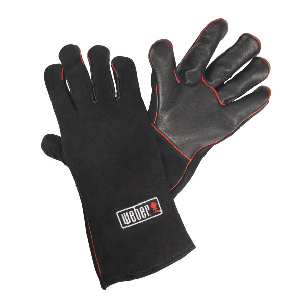 Перчатки для гриля Weber кожаные