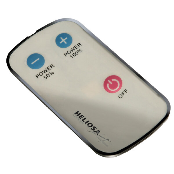 Уличный электрический обогреватель Heliosa 77 (2000 Вт) белый с пультом