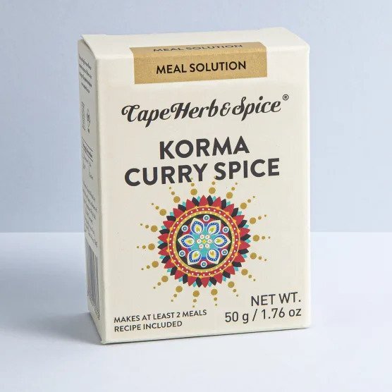 Специя CapeHerb Korma Curry 50 г картон
