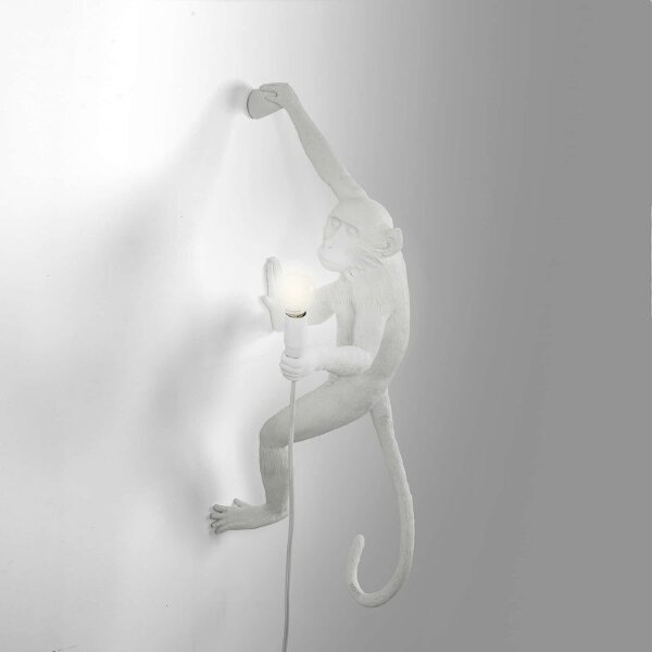 Seletti Настенный светильник Monkey Lamp Outdoor Hanging Right