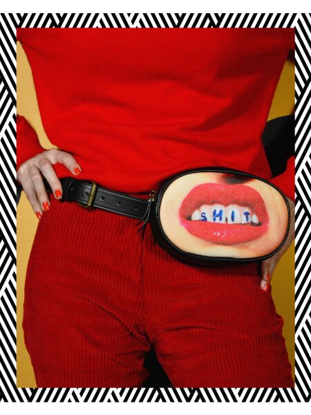 Seletti Поясная сумка Shit