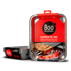 Алюминиевые поддоны 800 Degrees Foil Pans размер XL (10 шт)