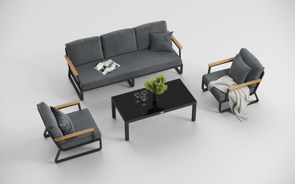 Лаунж зоны Gardenini Premium Voglie Long