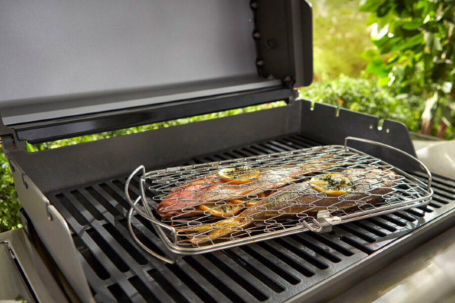 Сетка для жарки рыбы и овощей Weber большая