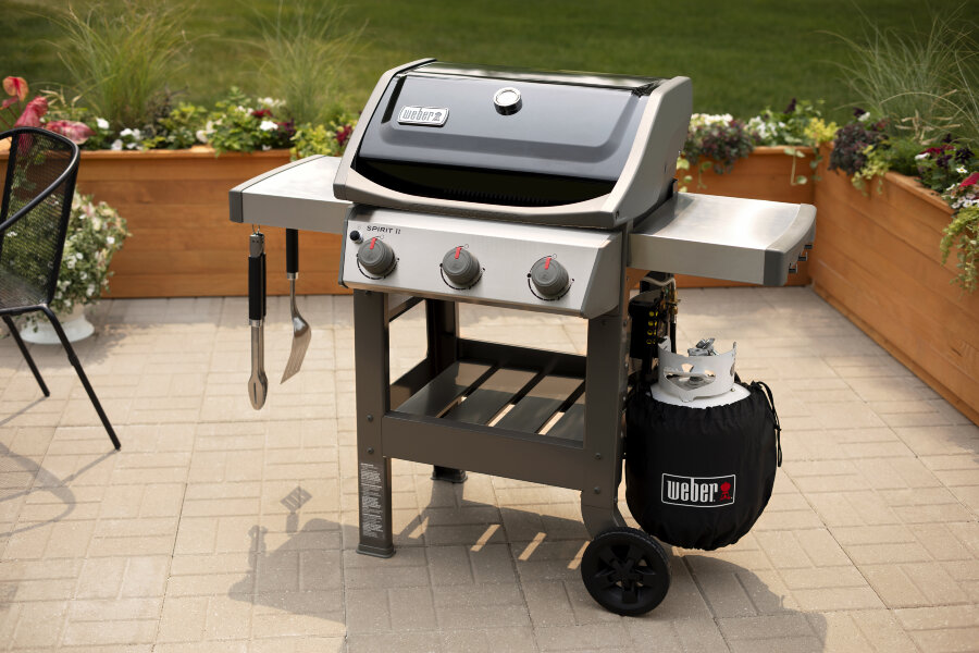 Газовый гриль Weber Spirit II E-310 GBS черный