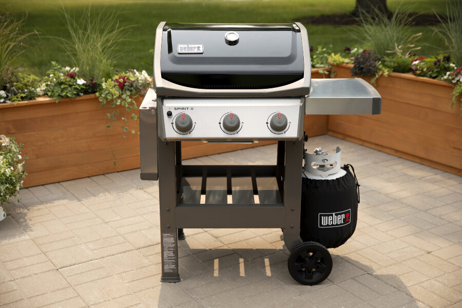Газовый гриль Weber Spirit II E-310 GBS черный