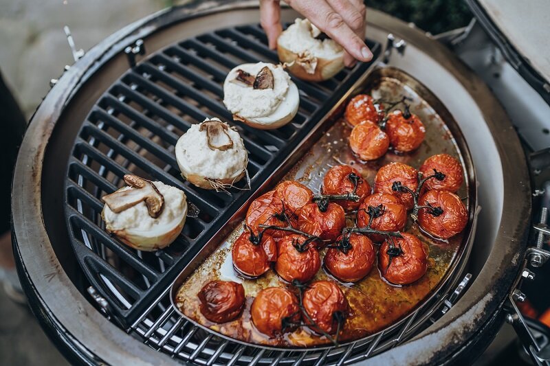 Решетка для гриля Monolith Classic Pro чугунная полукруглая