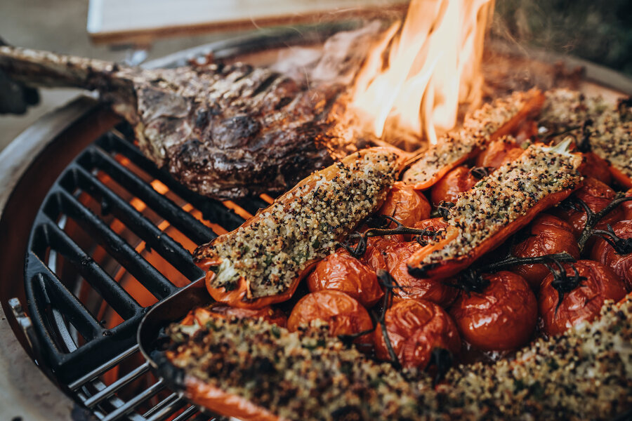 Решетка для гриля Monolith Classic Pro чугунная полукруглая