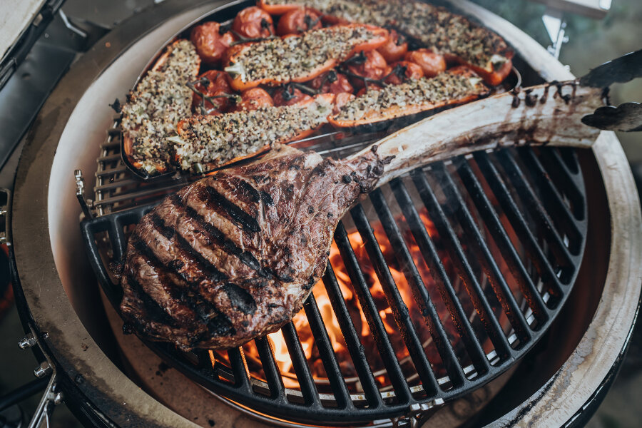 Решетка для гриля Monolith Classic Pro чугунная полукруглая