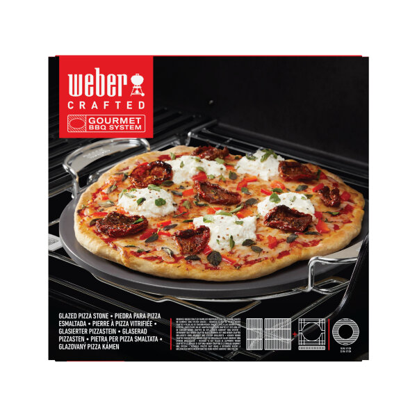 Камень для пиццы Weber Crafted глазурованный