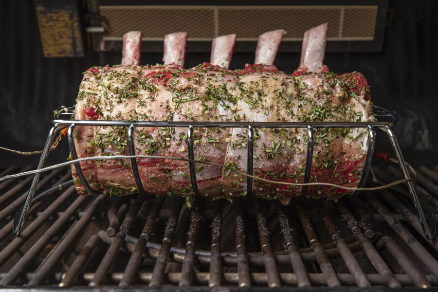 Подставка для ребрышек Weber 2 в 1