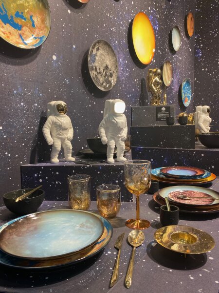 Seletti Настольная лампа Flashing Starman