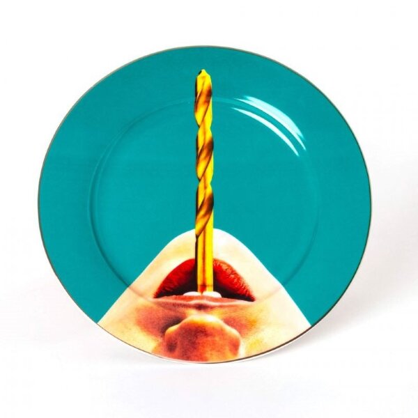 Тарелка Seletti Drill